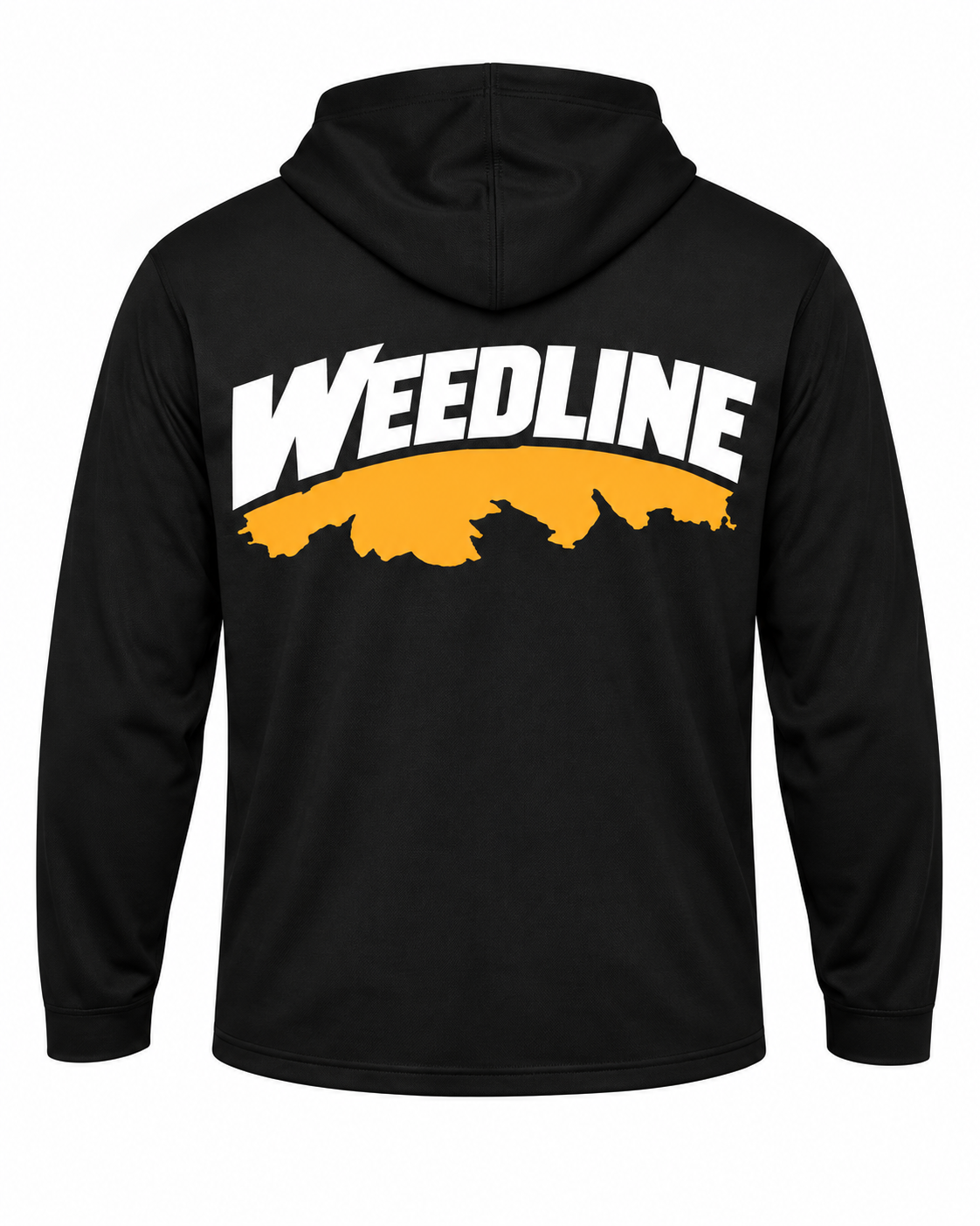Weedline Classic - Hooded Long Sleeve - White