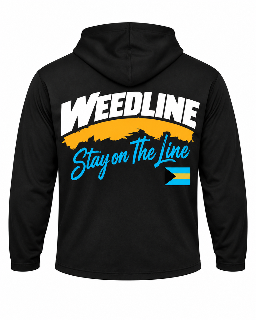 Weedline Signature - Hooded Long Sleeve - Black