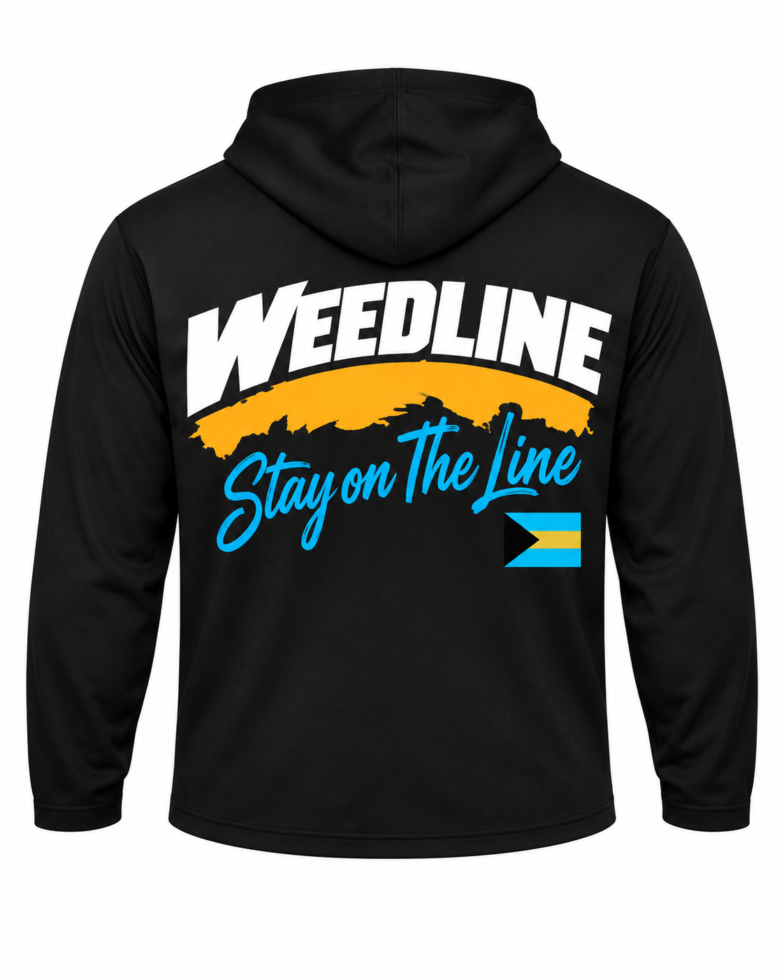 Weedline Signature - Hooded Long Sleeve - Black
