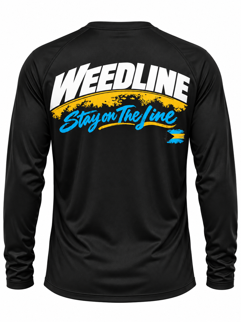 Weedline Signature - Stay on the Line Long Sleeve - Black