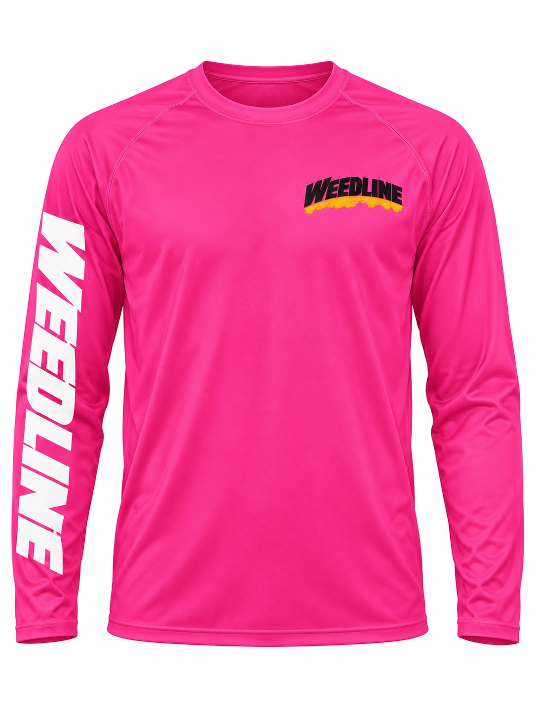 Weedline Signature - Stay on the Line Long Sleeve - Hot Pink
