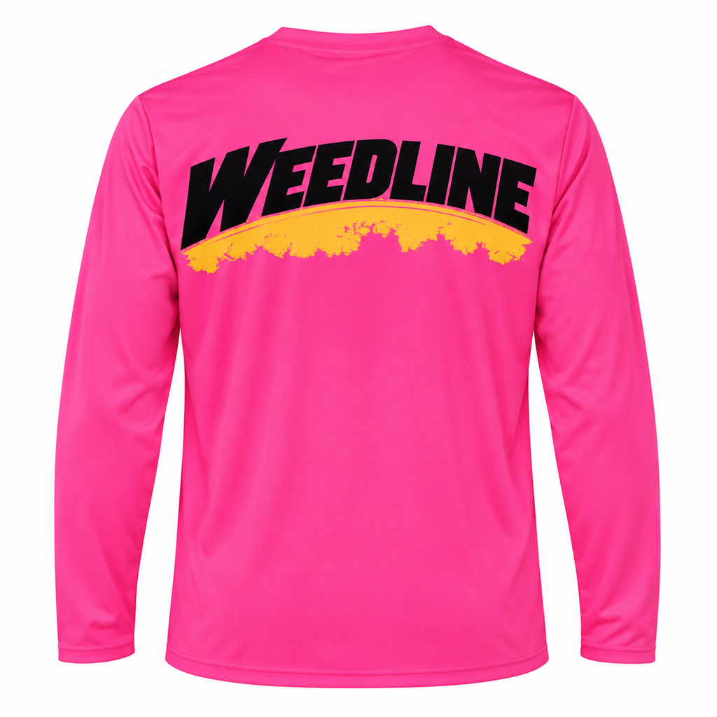 Weedline Classic - Long Sleeve - Hot Pink