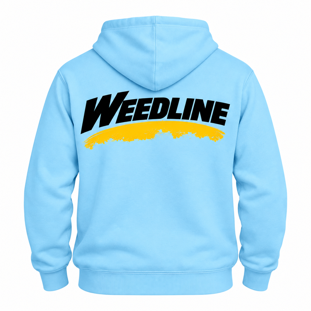Weedline Classic - Pullover Hoodie - Sky Blue