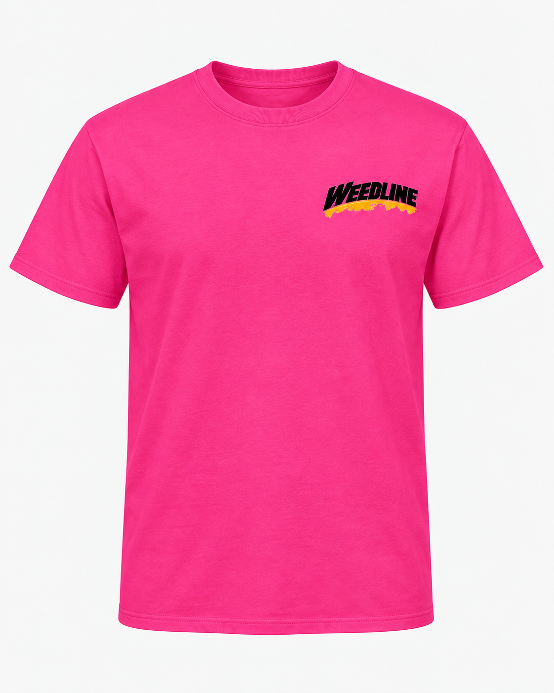 Weedline Signature - Stay on the Line T - Hot Pink