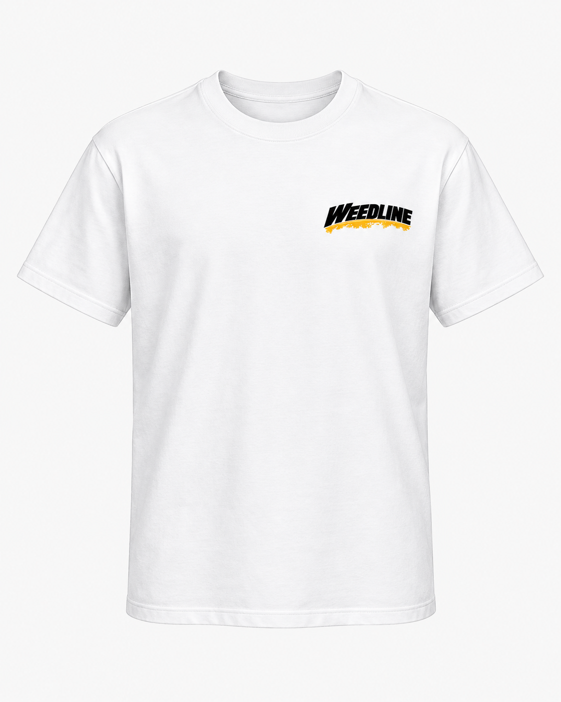 Weedline Signature - Stay on the Line T - White
