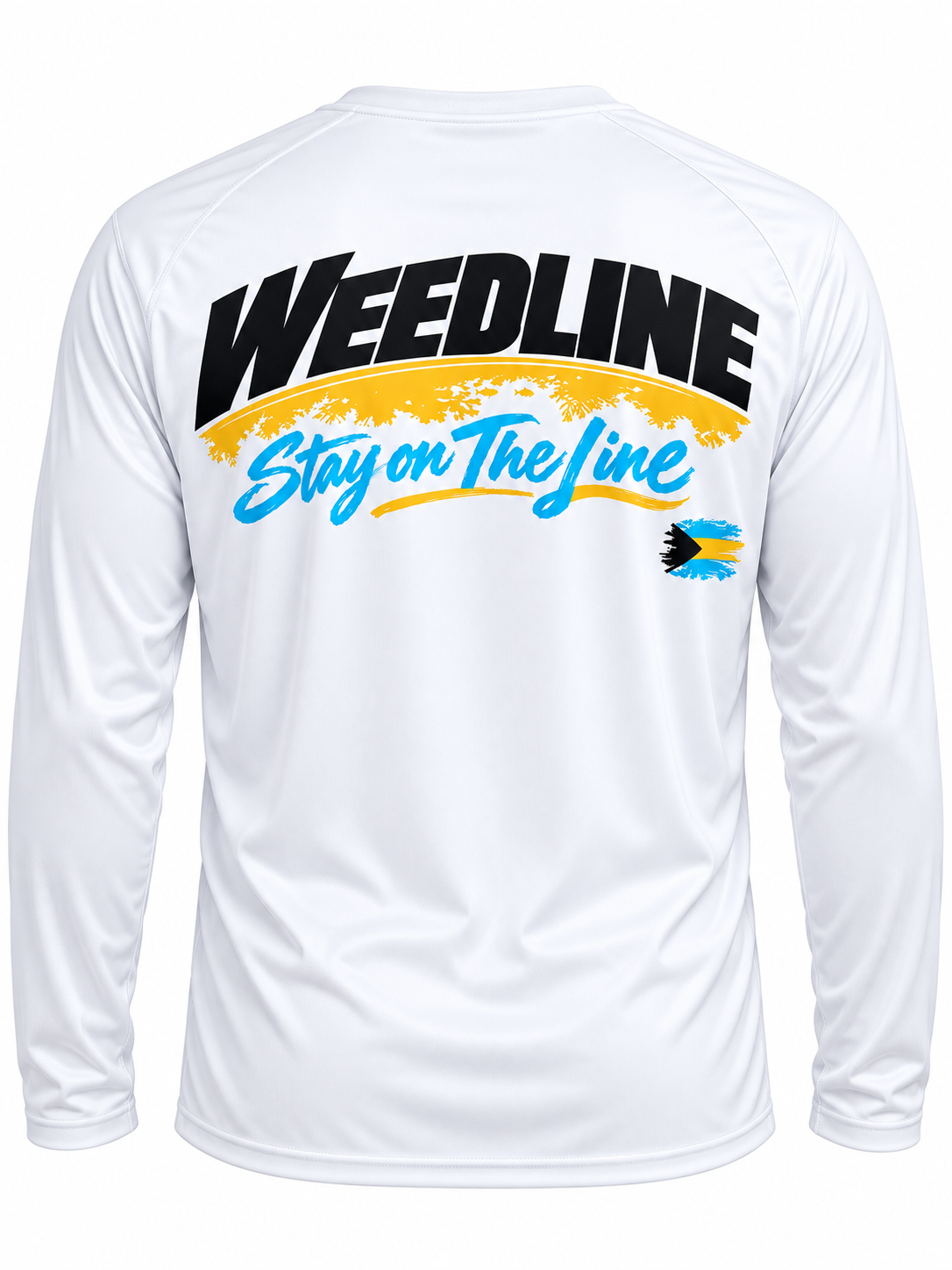 Weedline Signature - Stay on the Line Long Sleeve - White