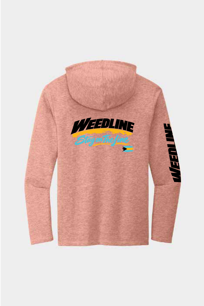 Weedline Signature Featherweight Hoodie - Rose