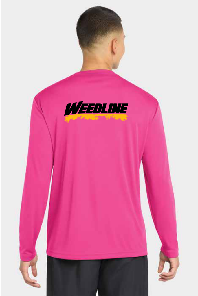 Weedline Classic - Long Sleeve - Hot Pink