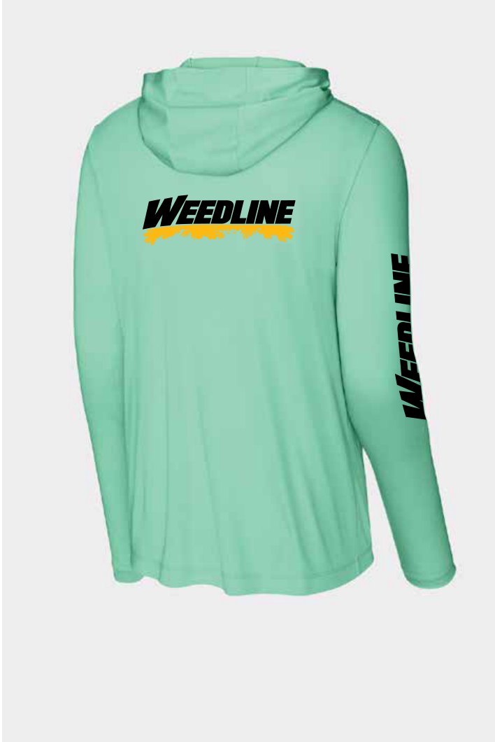 Weedline Classic - Hooded Long Sleeve - Sea Foam