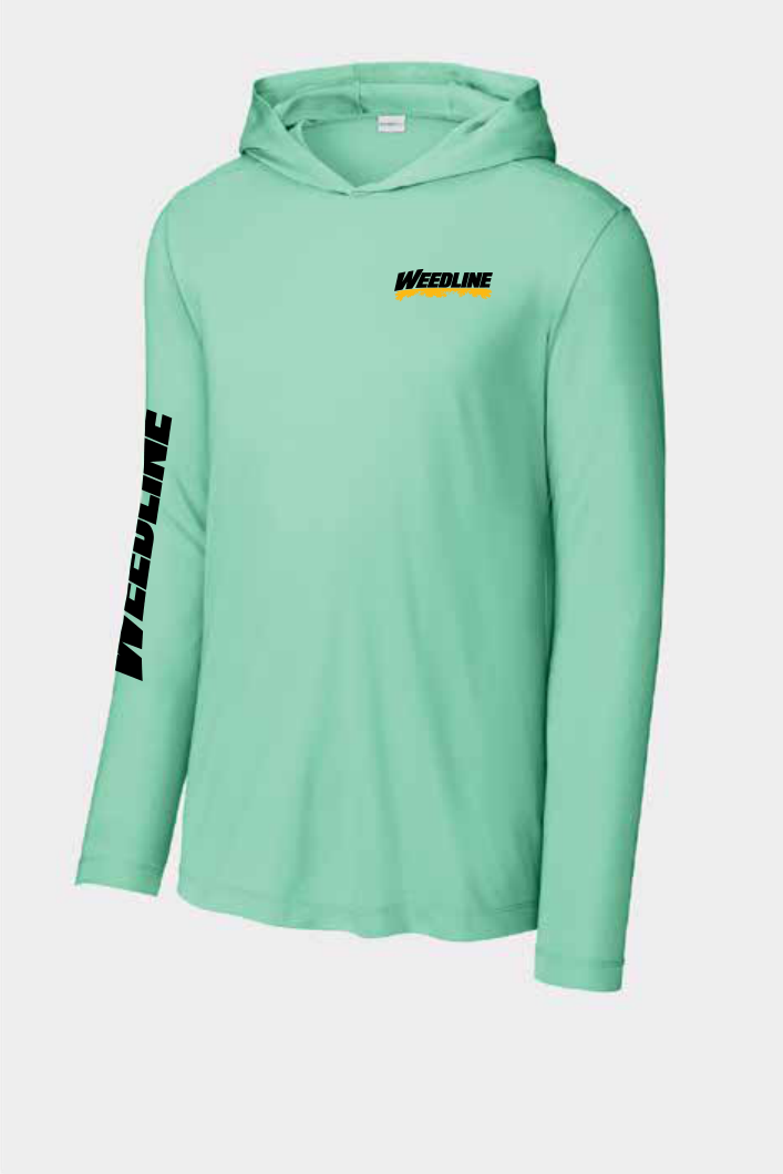Weedline Classic - Hooded Long Sleeve - Sea Foam