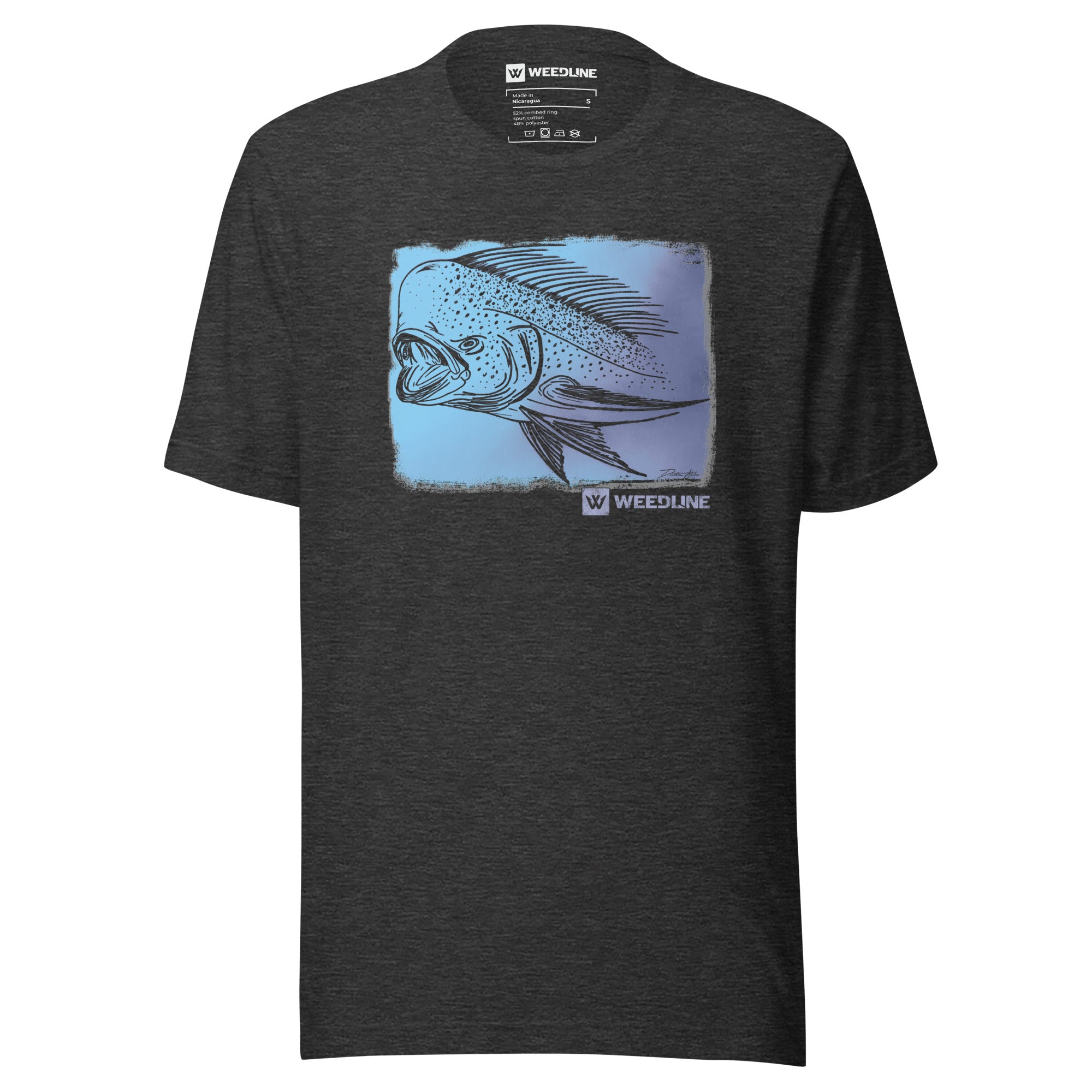 Weedlie Fishing Apparel "Blue Mahi" T-Shirt